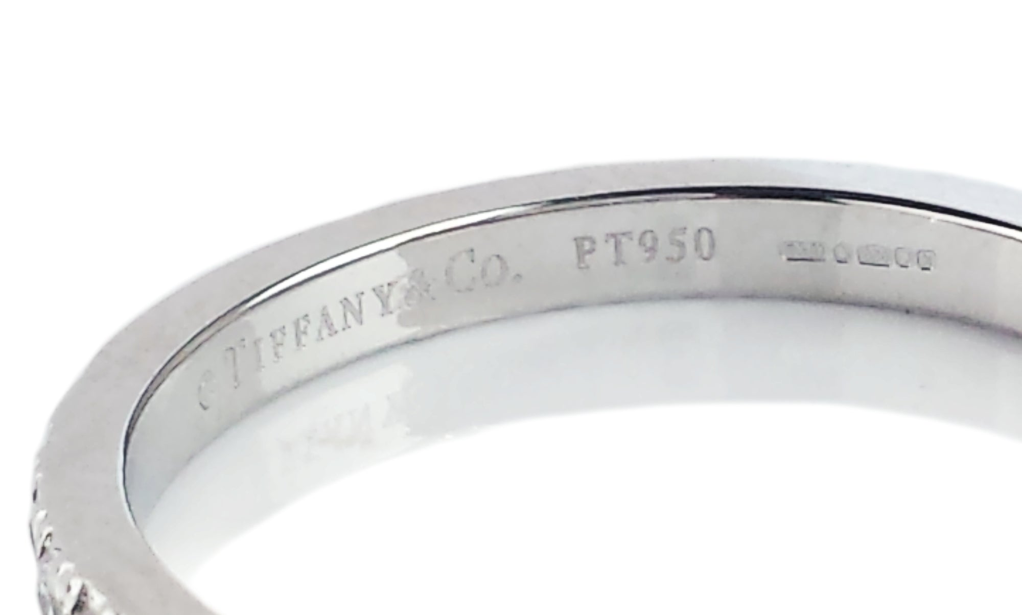 Tiffany & Co. Novo Half Circle Diamond Wedding Band Ring