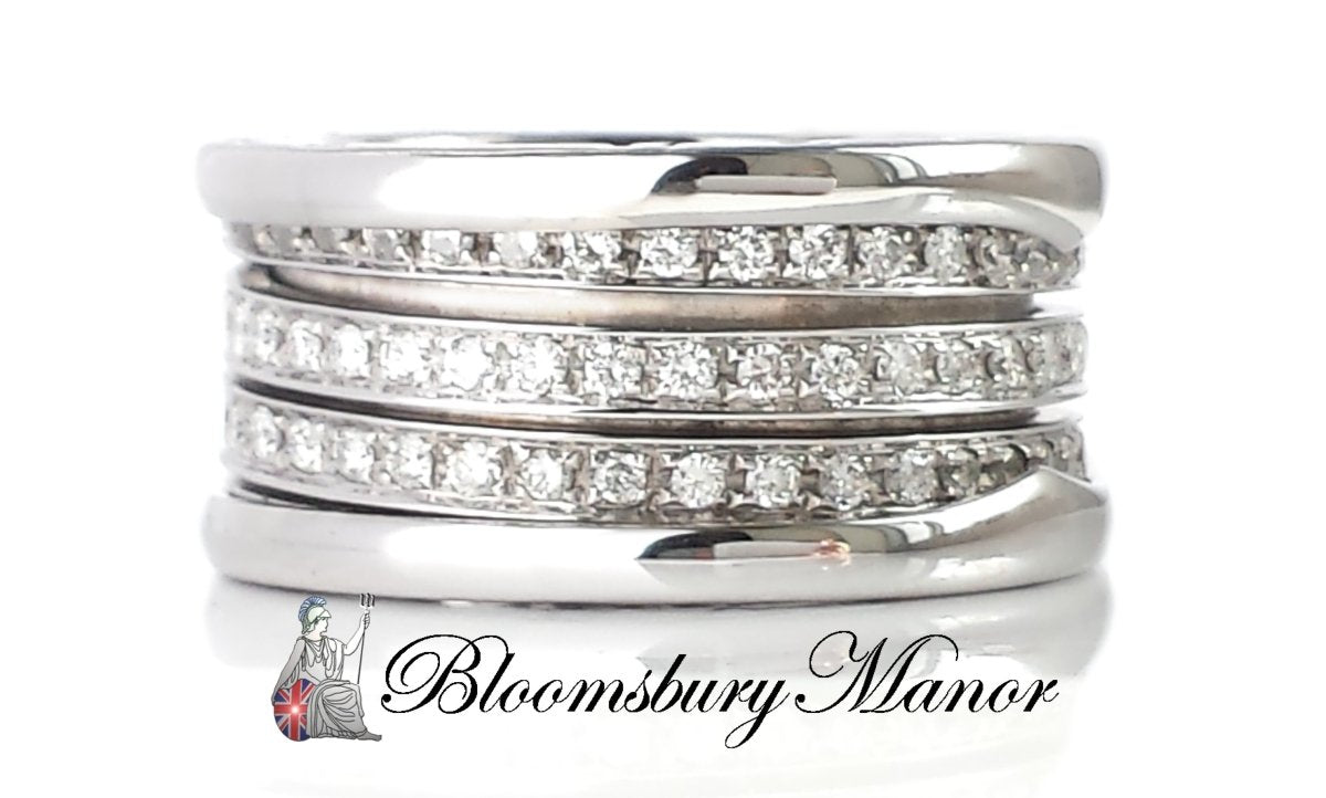 Bulgari Bvlgari 3 - Row B.Zero1 Diamond Ring - Bloomsbury Manor Ltd