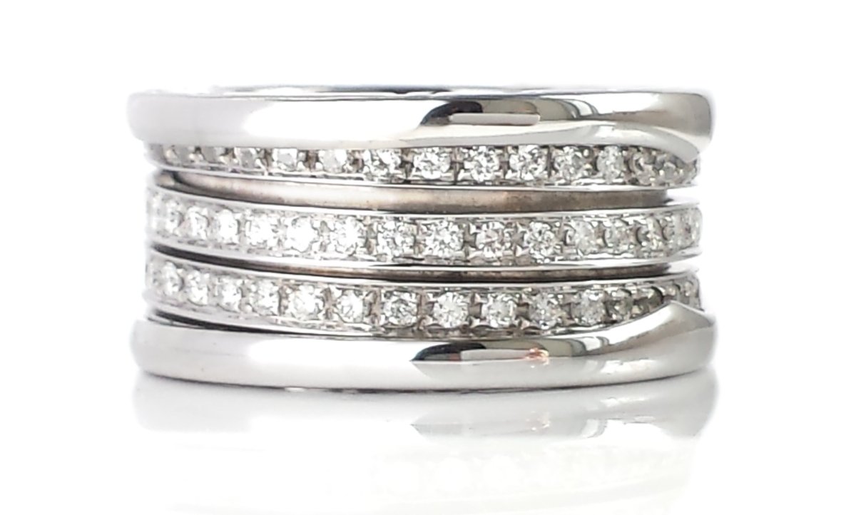 Bulgari Bvlgari 3 - Row B.Zero1 Diamond Ring - Bloomsbury Manor Ltd