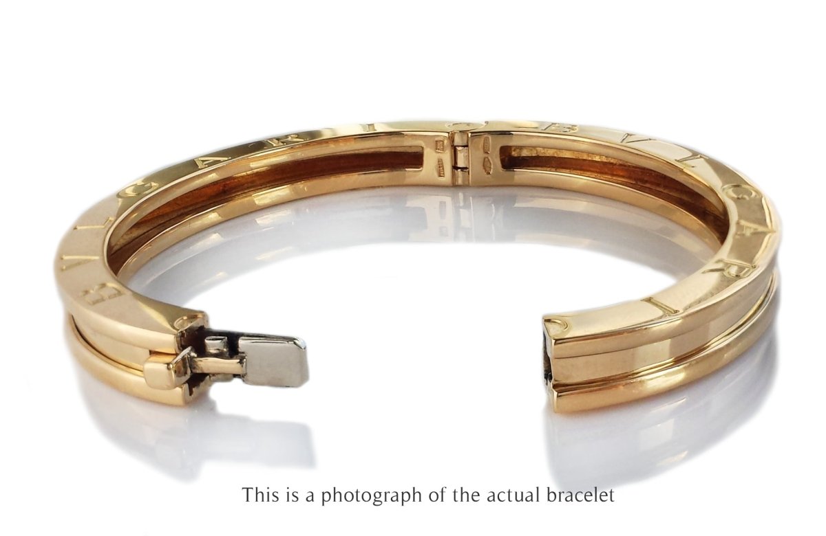 Bvlgari Bulgari B.Zero1 Bracelet with opened clasp - Bloomsbury Manor Ltd