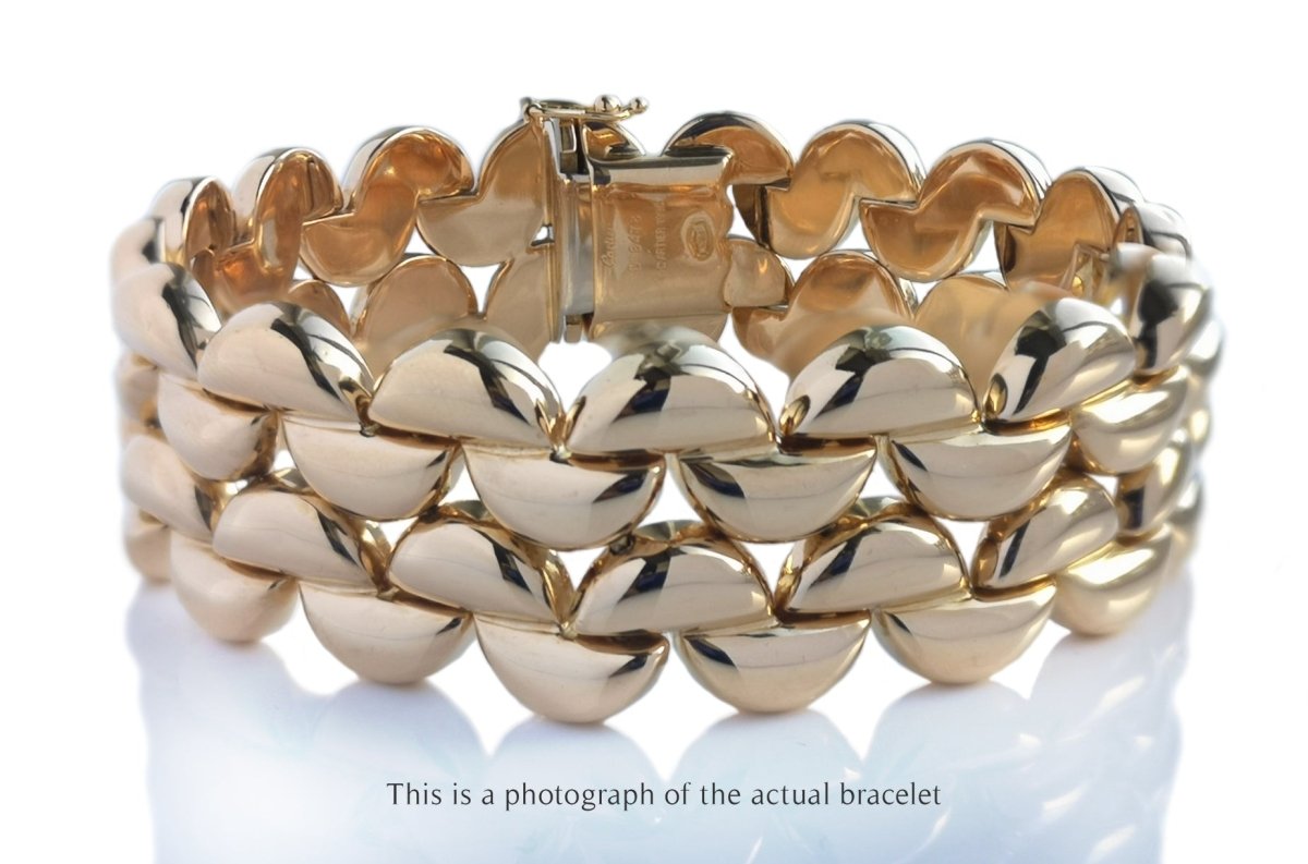 Cartier 1996 Syla Demi Lune 4 - Row Bracelet - Bloomsbury Manor Ltd