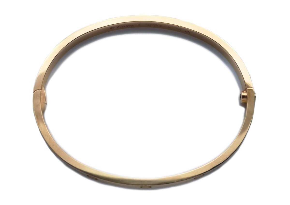 Cartier Rose Gold Love Bracelet, Small Model - Bloomsbury Manor Ltd
