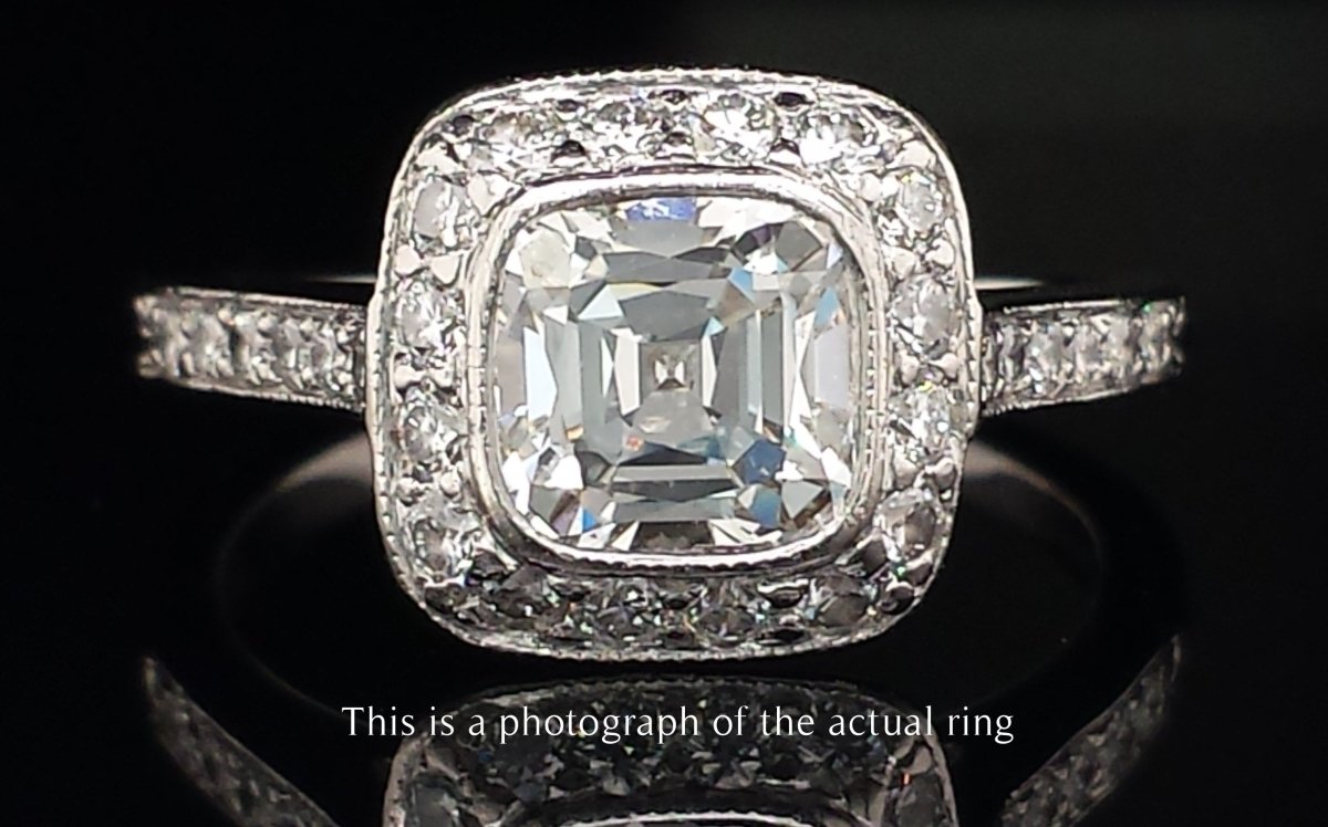Tiffany & Co. 1.58tcw H/VS1 Legacy Diamond Engagement Ring - Bloomsbury Manor Ltd