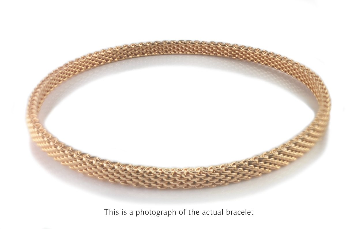 Tiffany & Co 18k Rose Gold Somerset Bracelet - Bloomsbury Manor Ltd