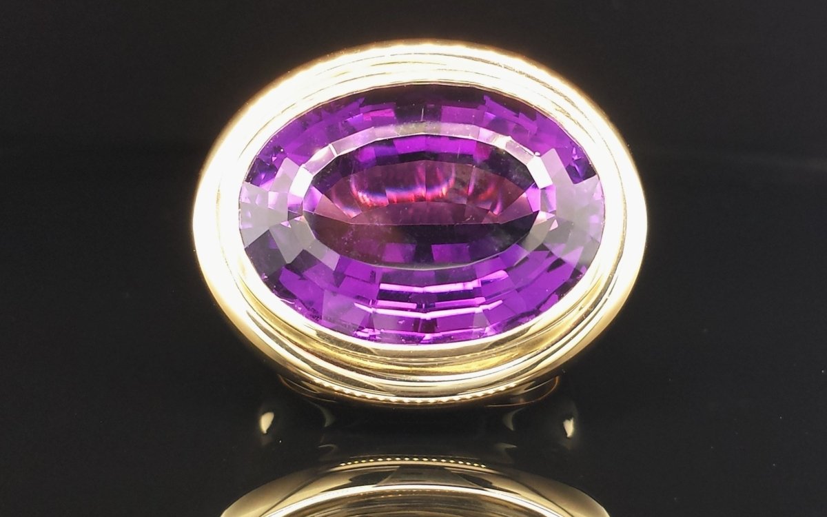 Tiffany & Co. 1980s Amethyst Ring by Paloma Picasso - Bloomsbury Manor Ltd