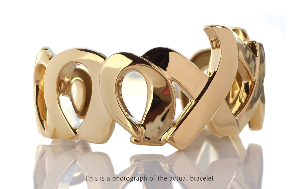 Tiffany & Co. 1980s Paloma Picasso XOXO Love & Kisses Bracelet - Bloomsbury Manor Ltd