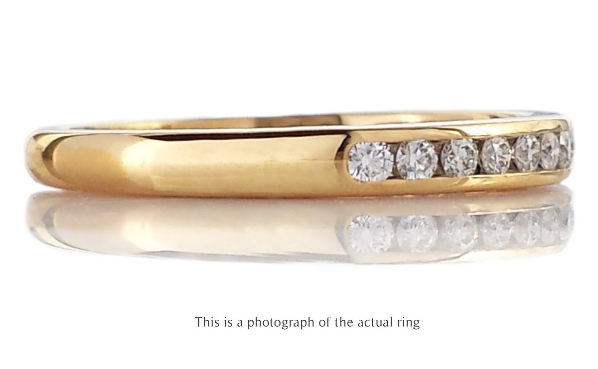 Tiffany & Co. Channel Set 2.5mm Wedding / Eternity Band Ring - Bloomsbury Manor Ltd