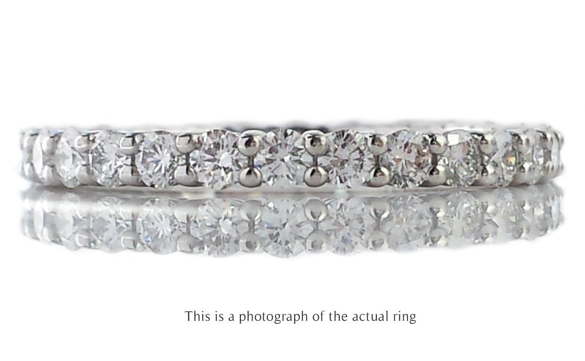 Tiffany & Co Forever Full Circle Diamond Wedding Band Ring - Bloomsbury Manor Ltd