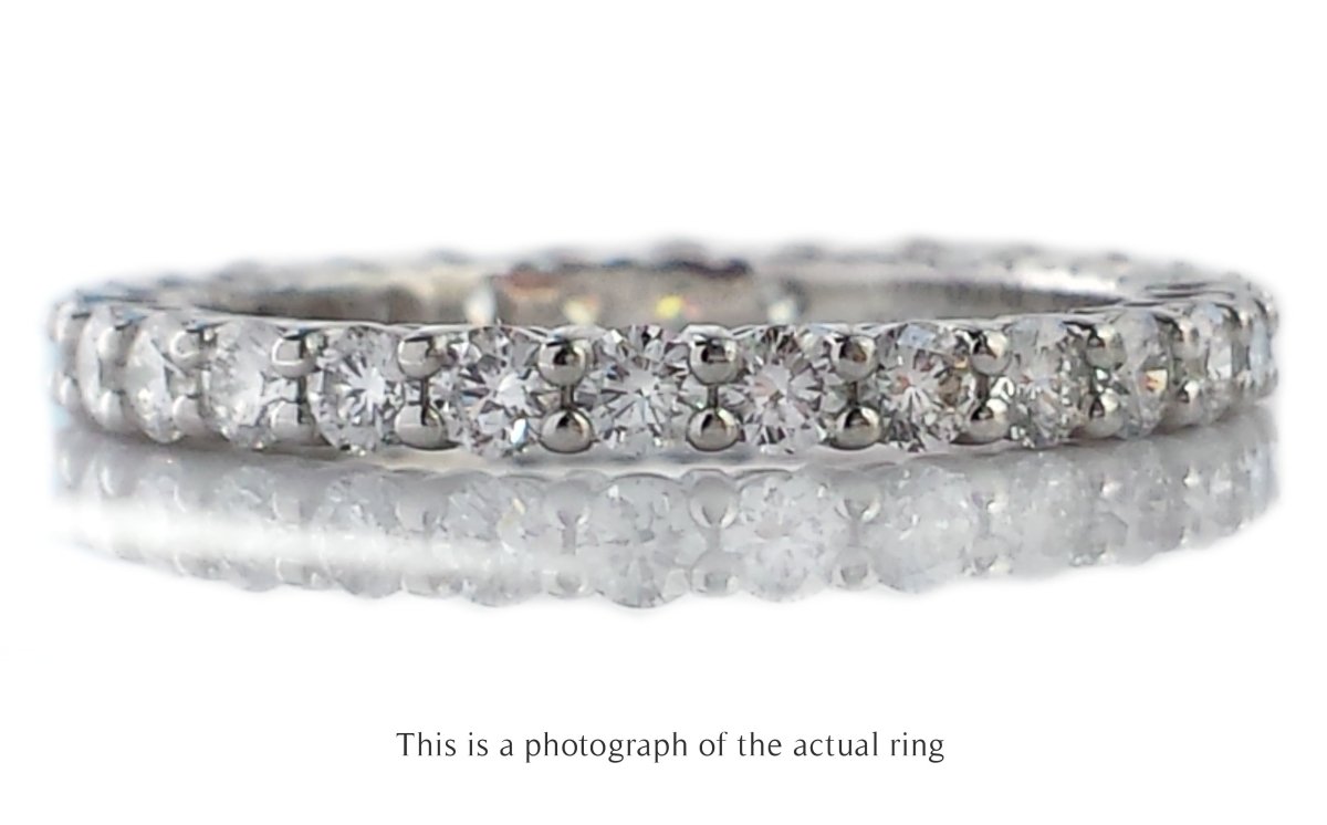 Tiffany & Co Forever Full Circle Diamond Wedding Band Ring - Bloomsbury Manor Ltd