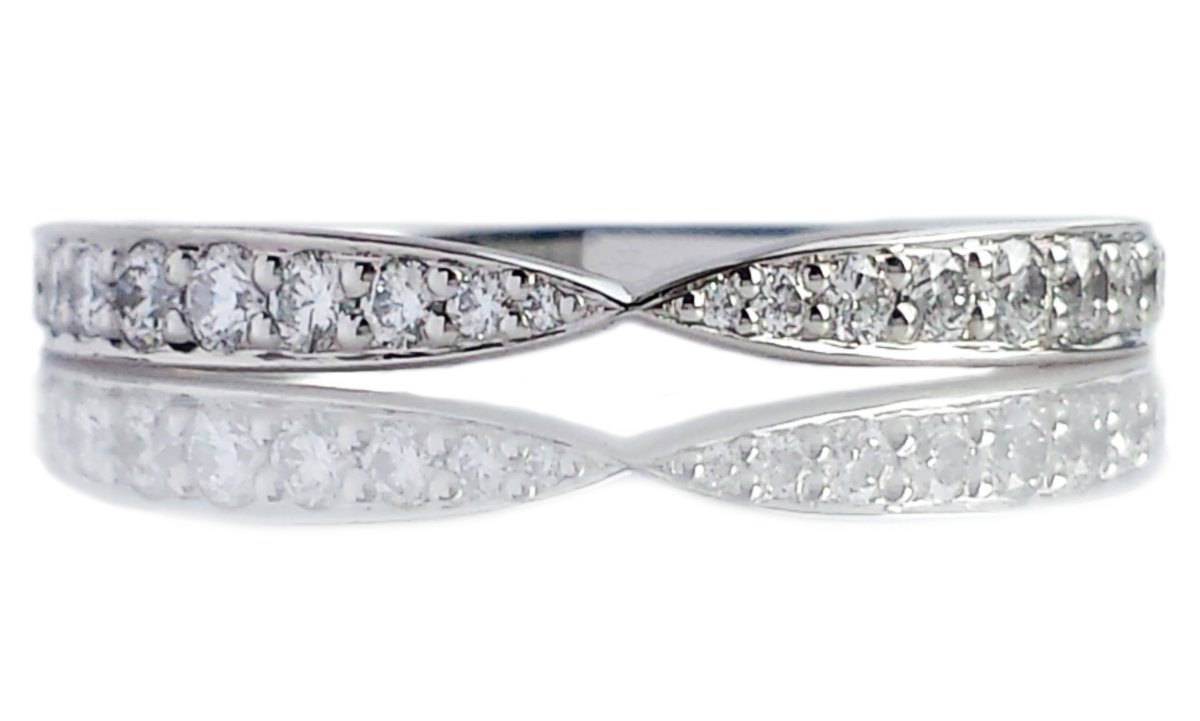 Tiffany & Co. Harmony® Diamond Wedding Band Ring - Bloomsbury Manor Ltd
