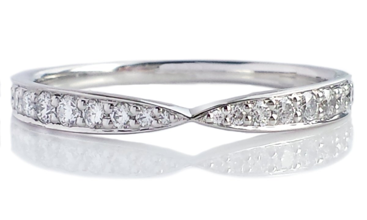 Tiffany & Co. Harmony® Diamond Wedding Band Ring - Bloomsbury Manor Ltd
