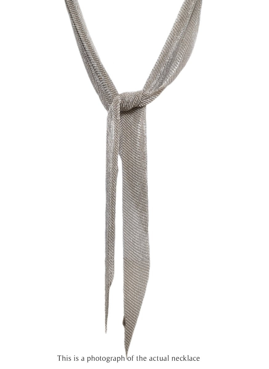 Tiffany & Co Large Elsa Peretti Mesh Scarf Necklace - Bloomsbury Manor Ltd