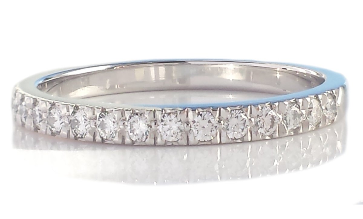 Tiffany & Co. Novo 0.23ct Diamond Wedding Band Ring - Bloomsbury Manor Ltd