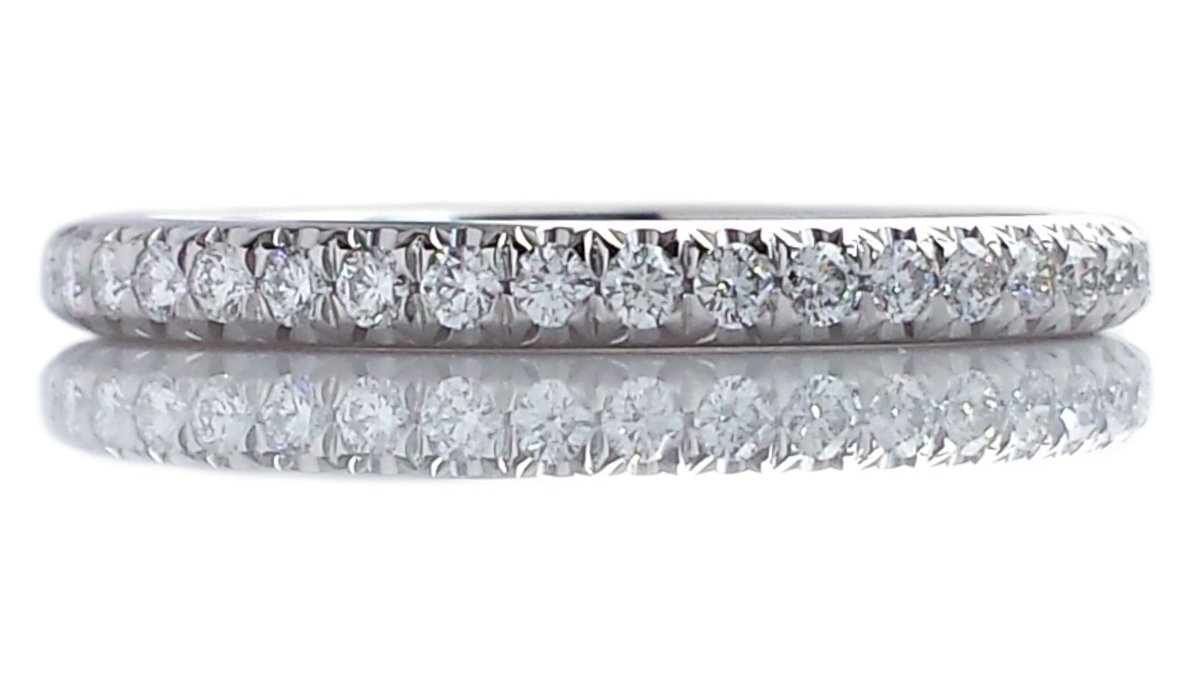 Tiffany & Co. Soleste 0.17ct Diamond Wedding Band Ring - Bloomsbury Manor Ltd