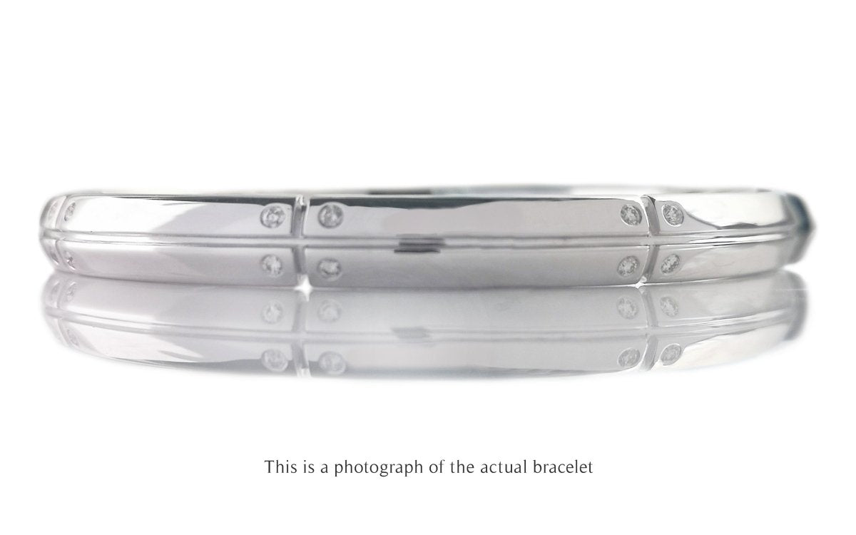 Tiffany & Co Streamerica 18k White Gold Bracelet - Bloomsbury Manor Ltd