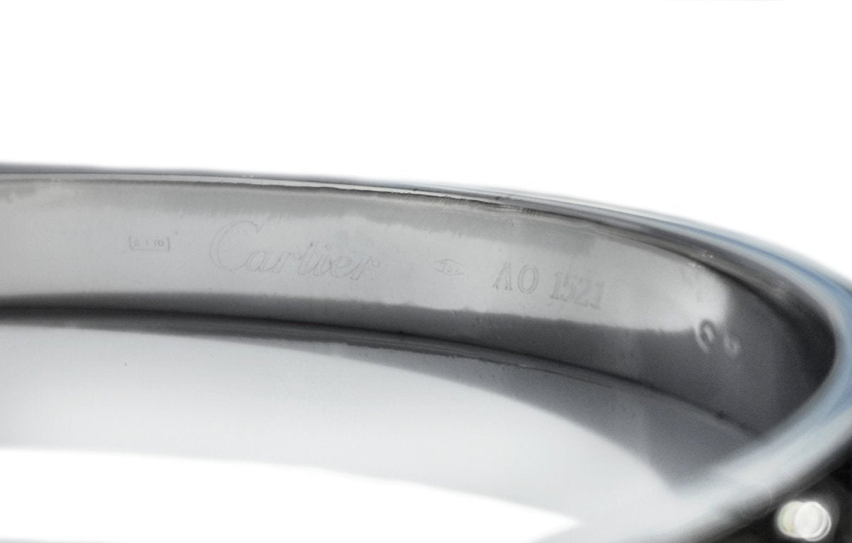 Cartier Love Bracelet in 18k White Gold, Size 20 - Bloomsbury Manor Ltd