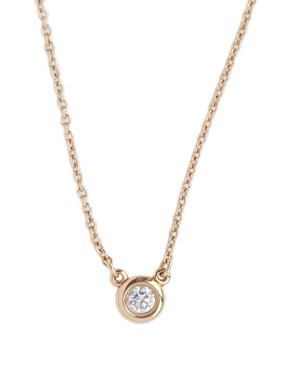 Tiffany & Co. 0.12ct Diamonds By the Yard, 750 16" Necklace - Bloomsbury Manor Ltd