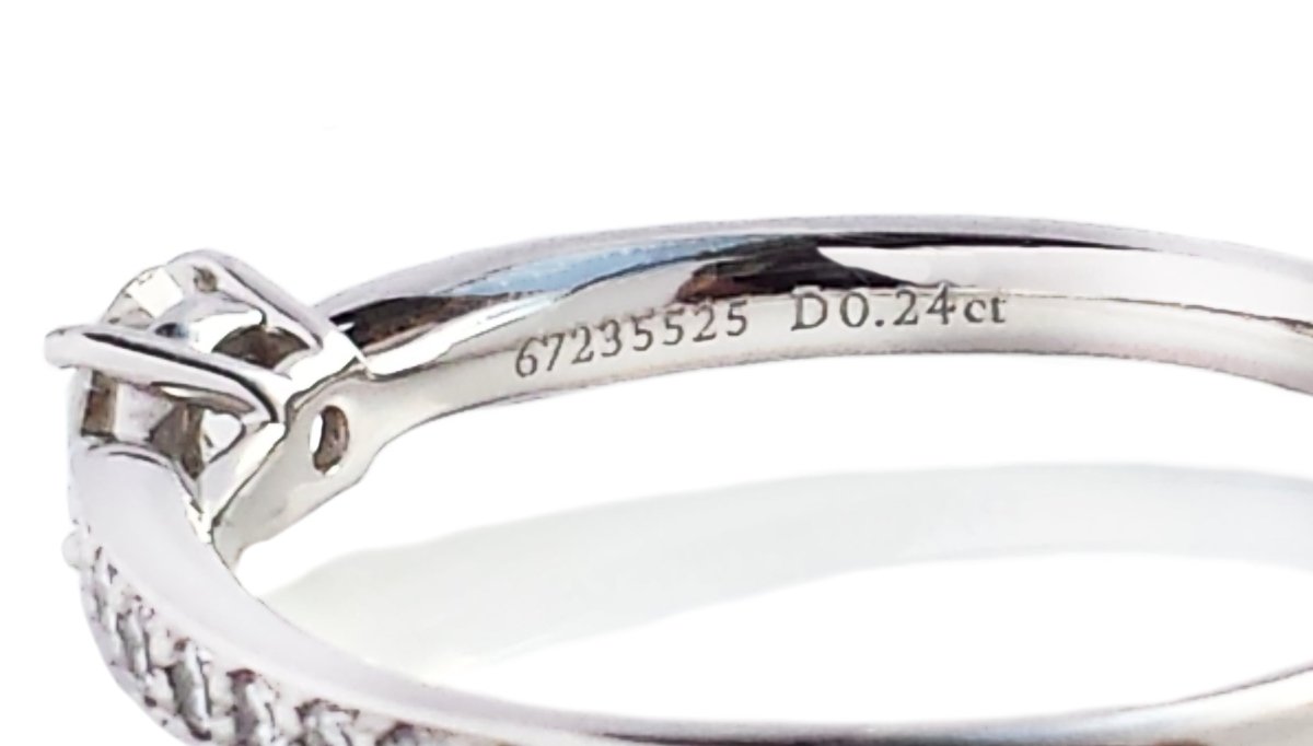 Tiffany & Co. 0.24ct G/VVS2 Harmony Round Brilliant Cut Diamond Engagement Ring - Bloomsbury Manor Ltd