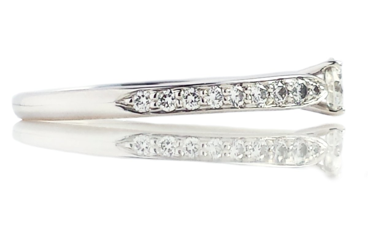 Tiffany & Co. 0.24ct G/VVS2 Harmony Round Brilliant Cut Diamond Engagement Ring - Bloomsbury Manor Ltd