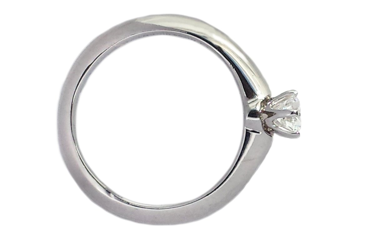Tiffany & Co. 0.26ct E/VVS1 Round Brilliant Cut Diamond Engagement Ring - Bloomsbury Manor Ltd