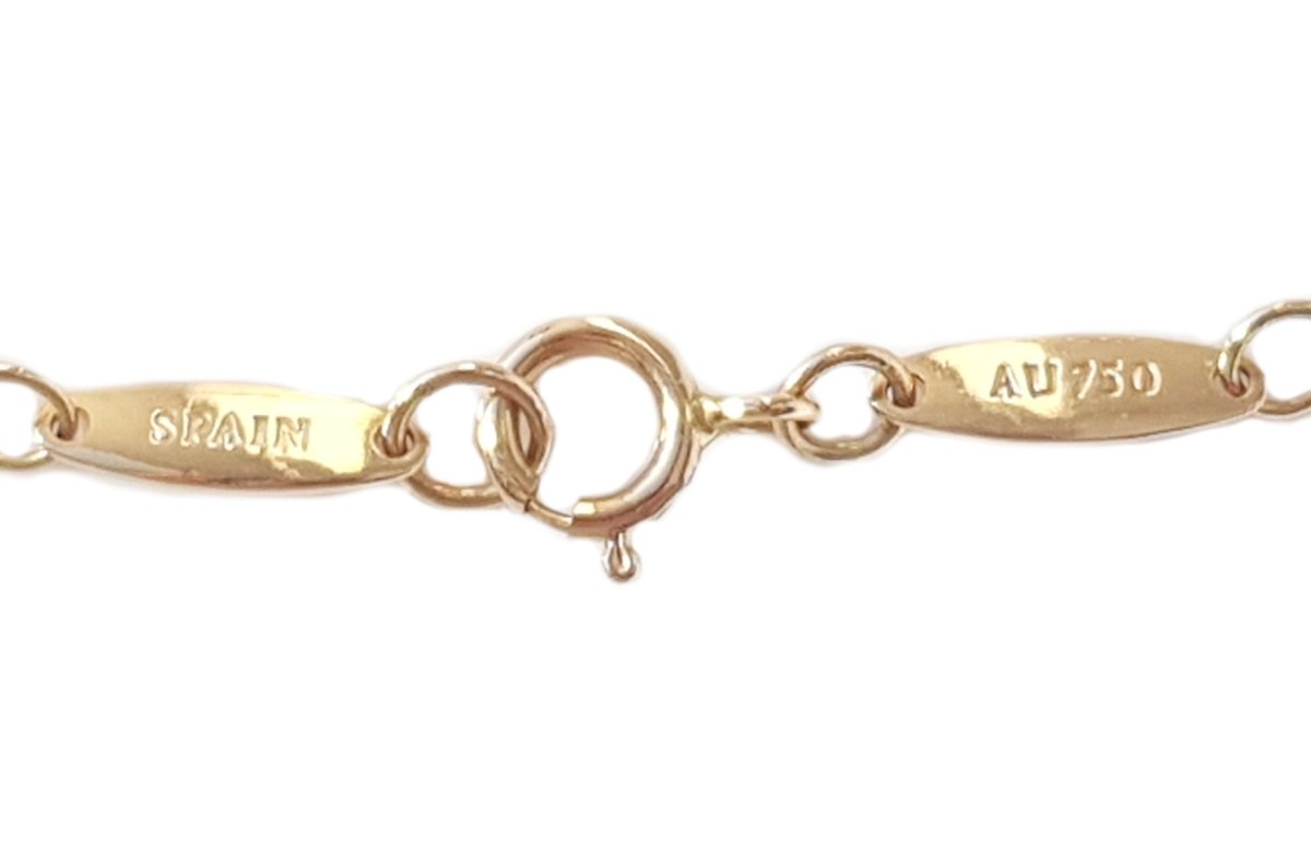 Tiffany & Co. Elsa Peretti 0.07ct Rose Gold Diamonds By The Yard Necklace - Bloomsbury Manor Ltd