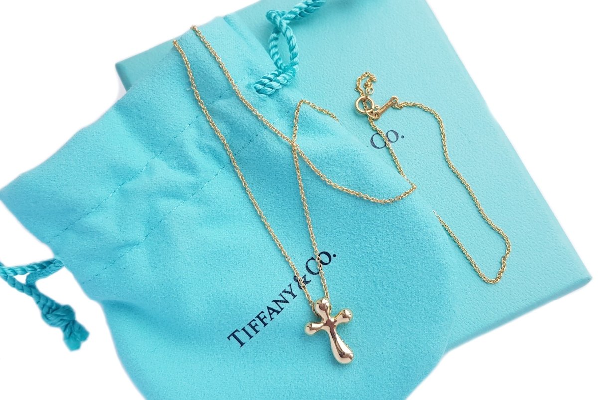 Tiffany & Co. Elsa Peretti Cross Pendant - Bloomsbury Manor Ltd