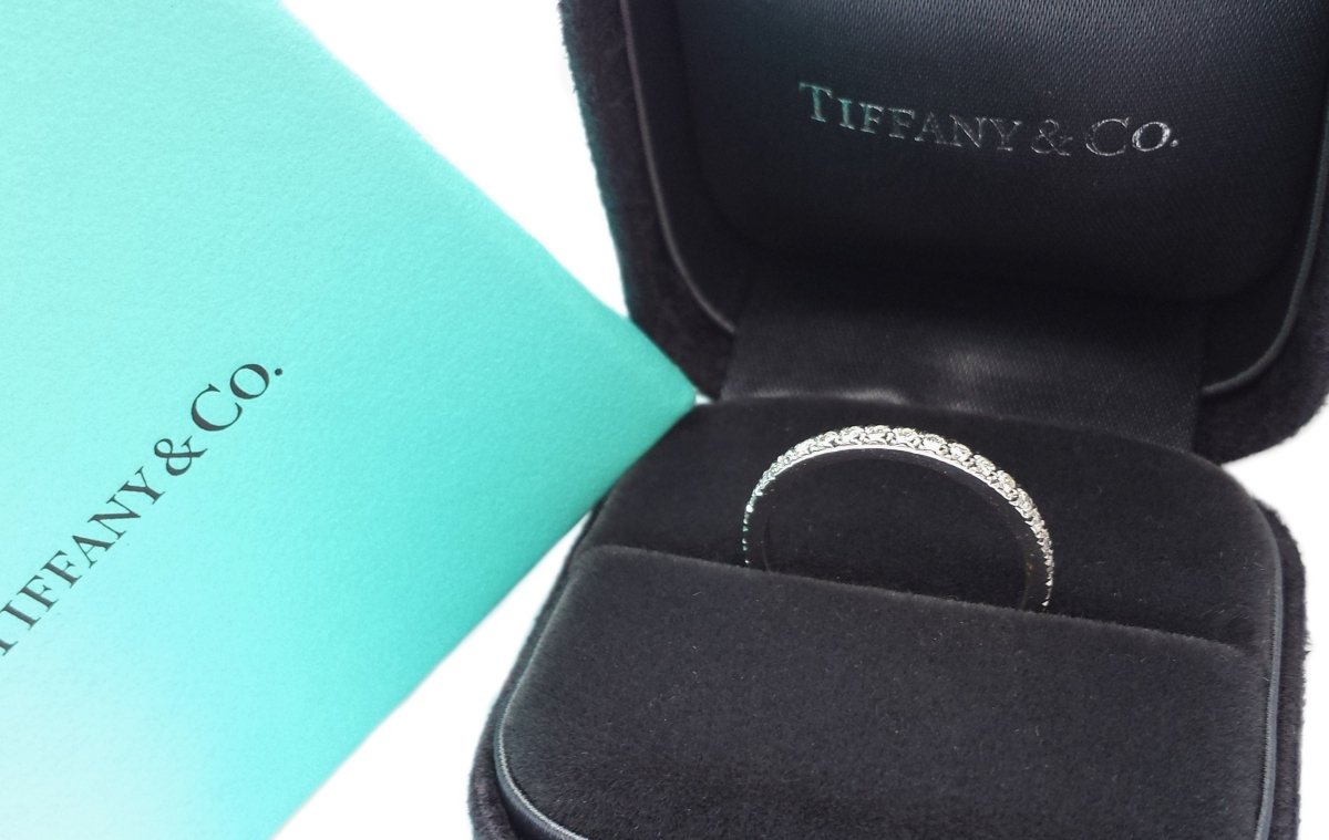 Tiffany & Co. Novo 0.36ct Diamond Full Circle Eternity / Wedding Band - Bloomsbury Manor Ltd