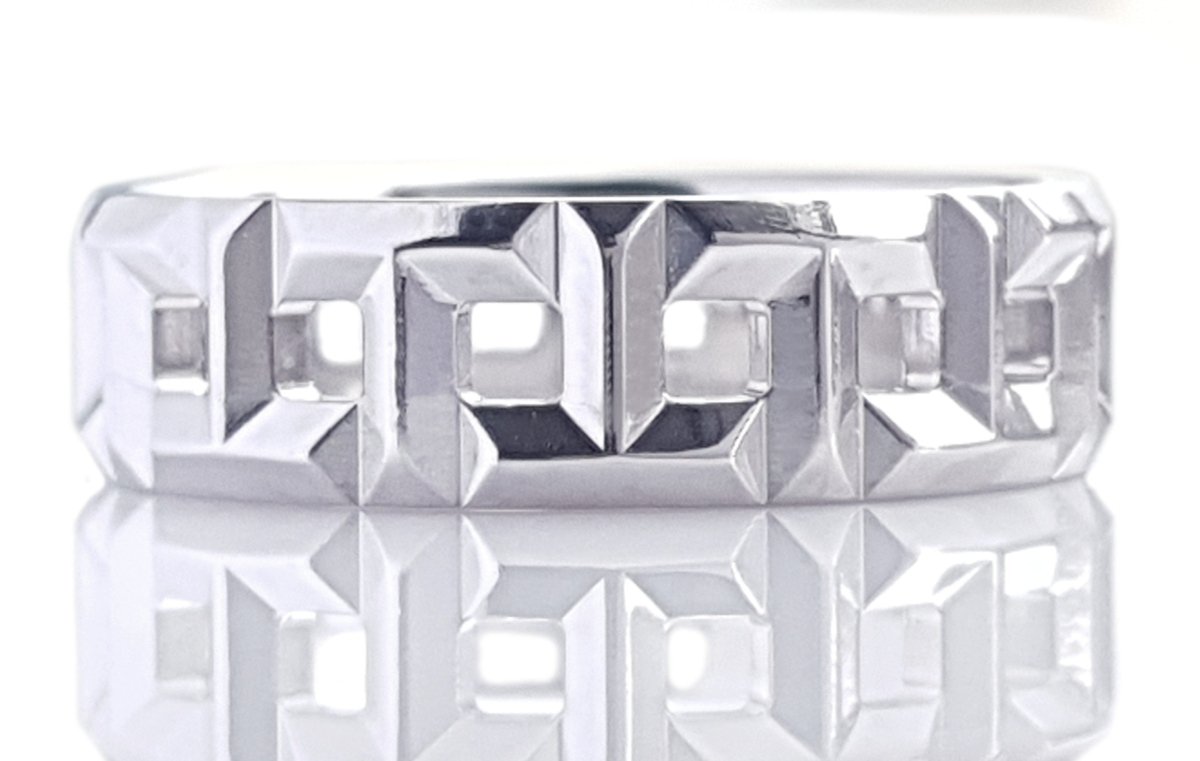 Tiffany & Co. T True Wide Ring, 5mm 750 (Gold) - Bloomsbury Manor Ltd