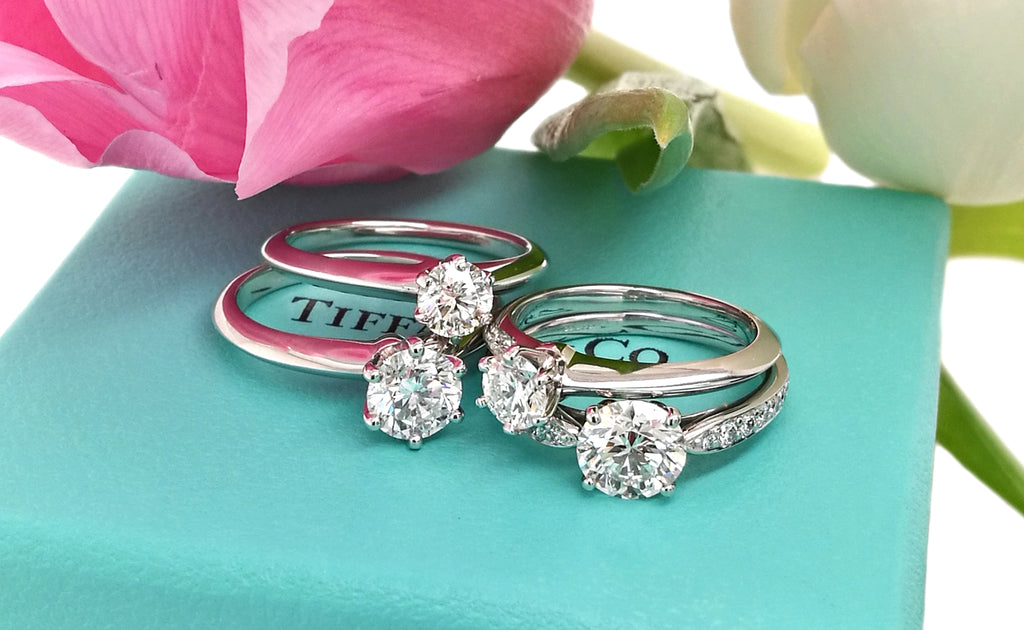 Tiffany & Co. Jazz Diamond Platinum Ring Size 54.5 Tiffany & Co. | TLC