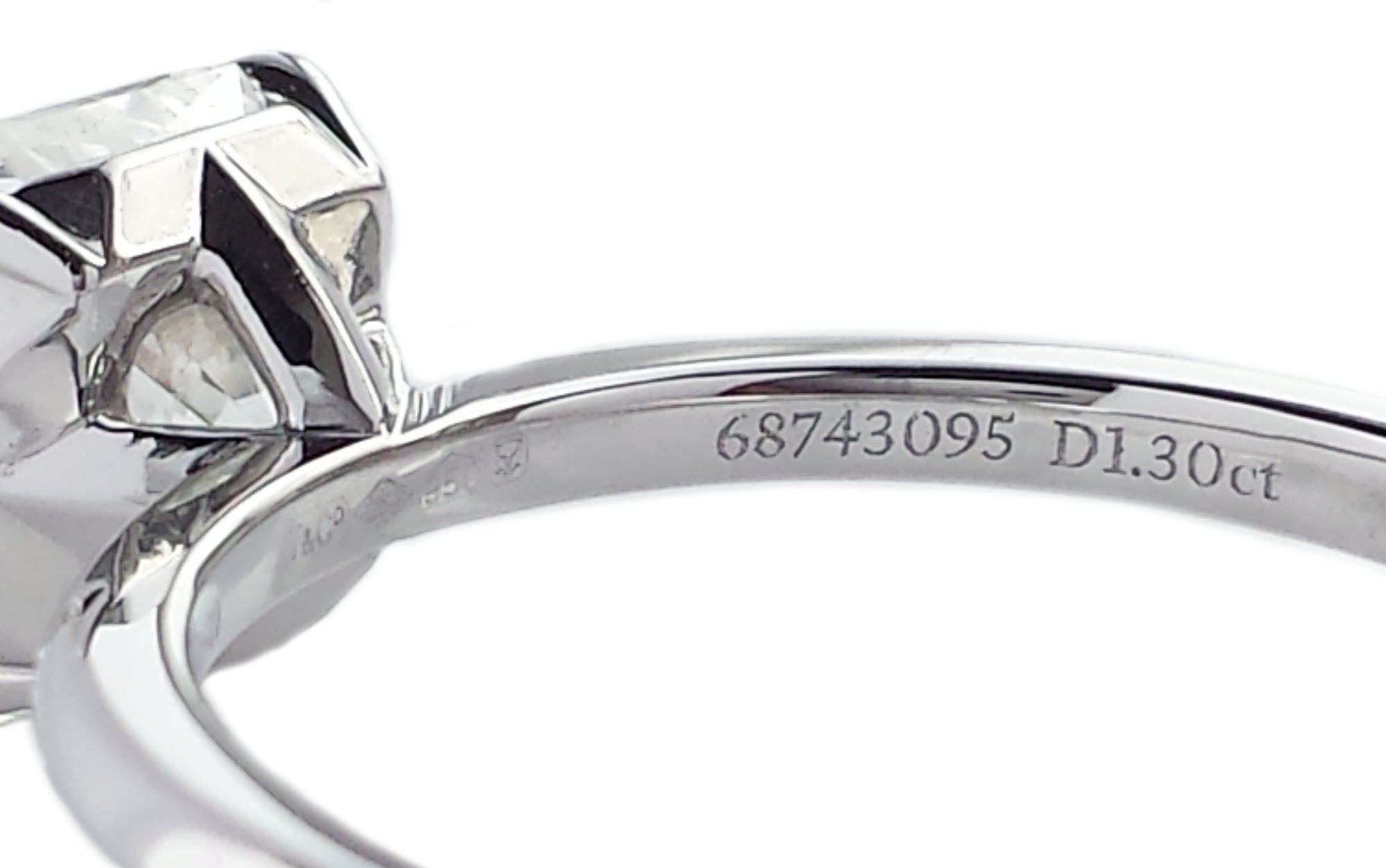 Tiffany & Co. 1.30ct I/VVS1 Triple-XXX 'True' Diamond Engagement Ring