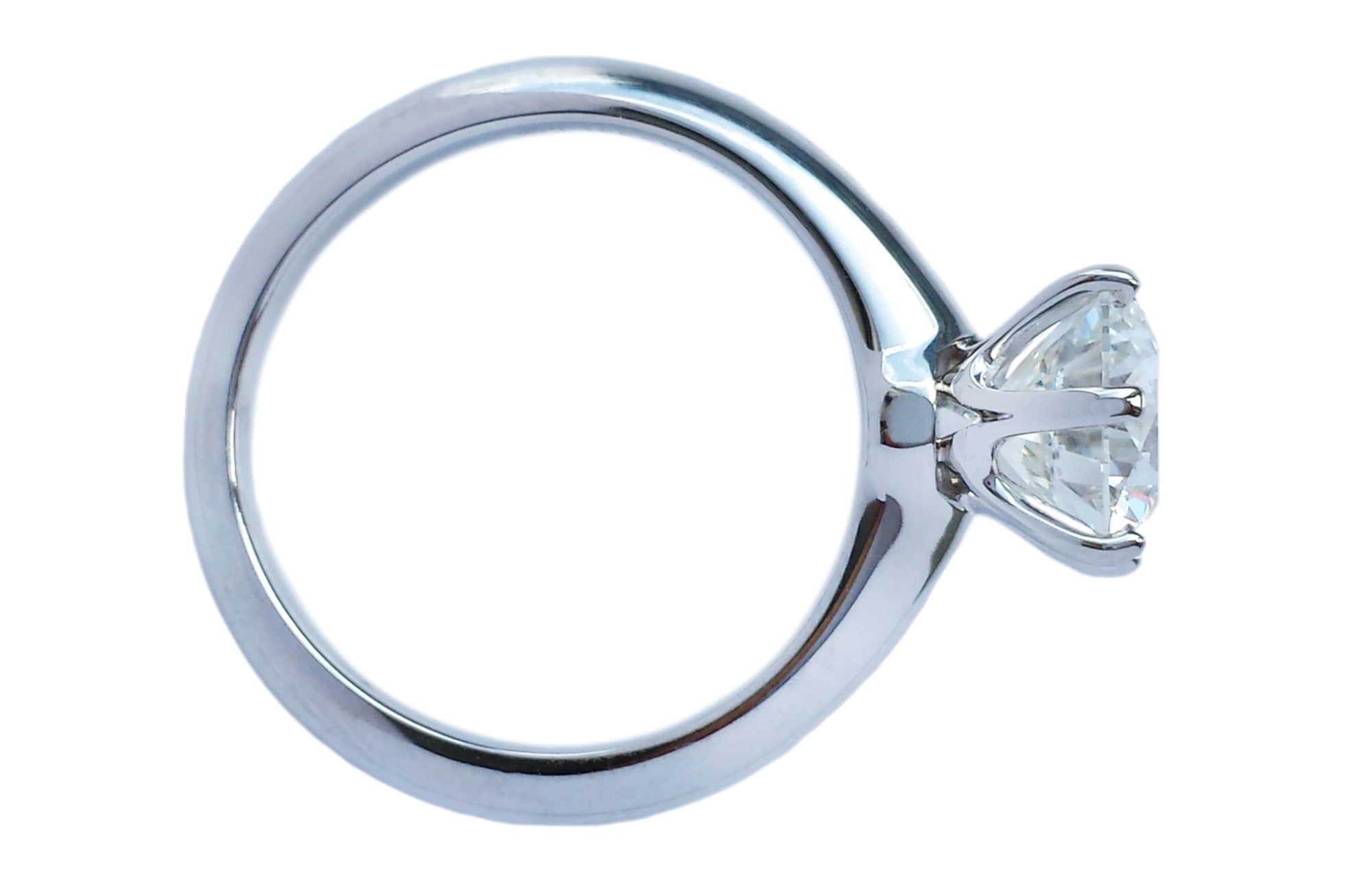 Tiffany & Co. 1.71ct H/VVS2 Round Brilliant Diamond Engagement Ring