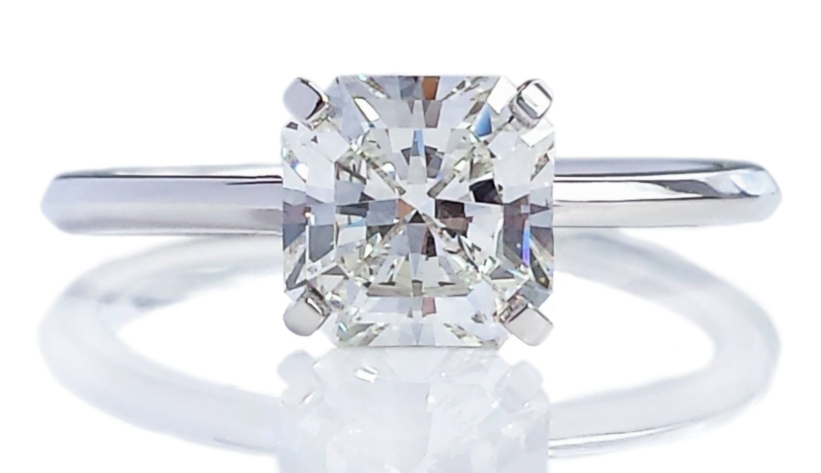 Tiffany & Co. 1.09ct I/VS1 Triple XXX 'True' Diamond Engagement Ring