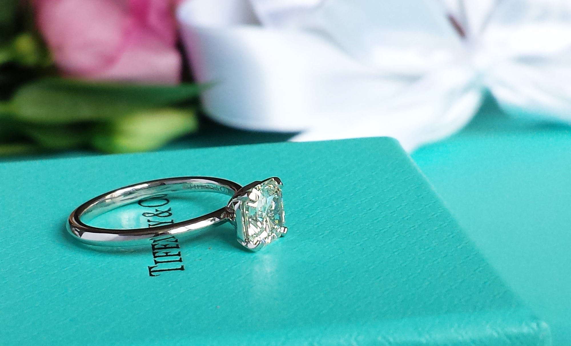 Tiffany & Co. 1.09ct I/VS1 Triple XXX 'True' Diamond Engagement Ring