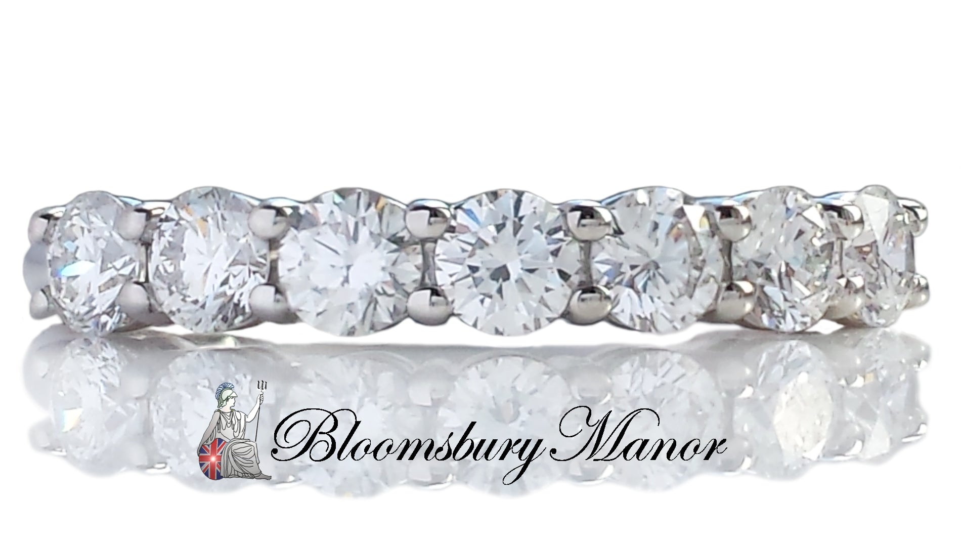 Tiffany & Co 0.57ct Diamond 3mm Forever Wedding Band Ring