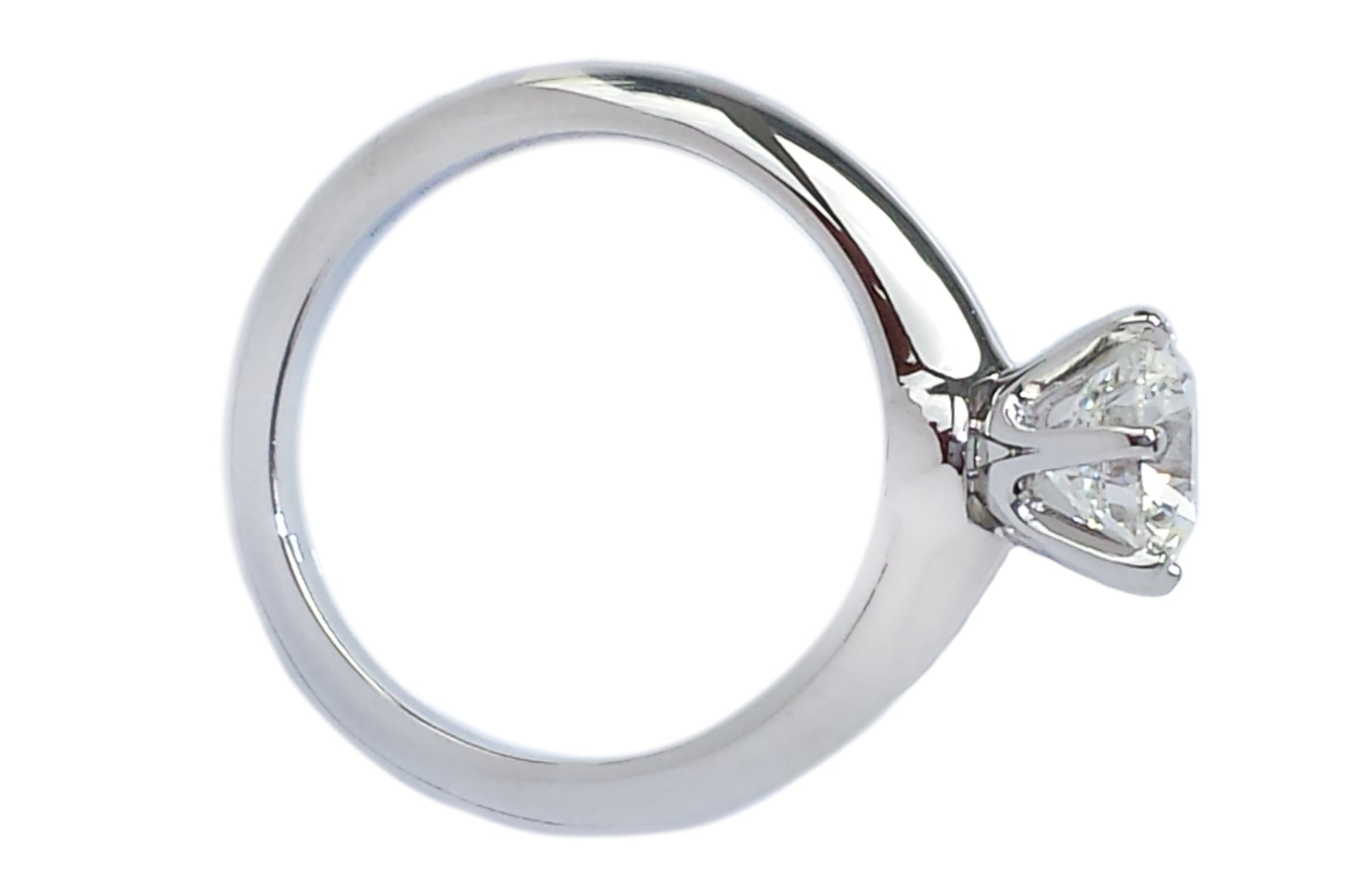 Tiffany & Co. 1.26ct H/VVS2 Round Brilliant Diamond Engagement Ring