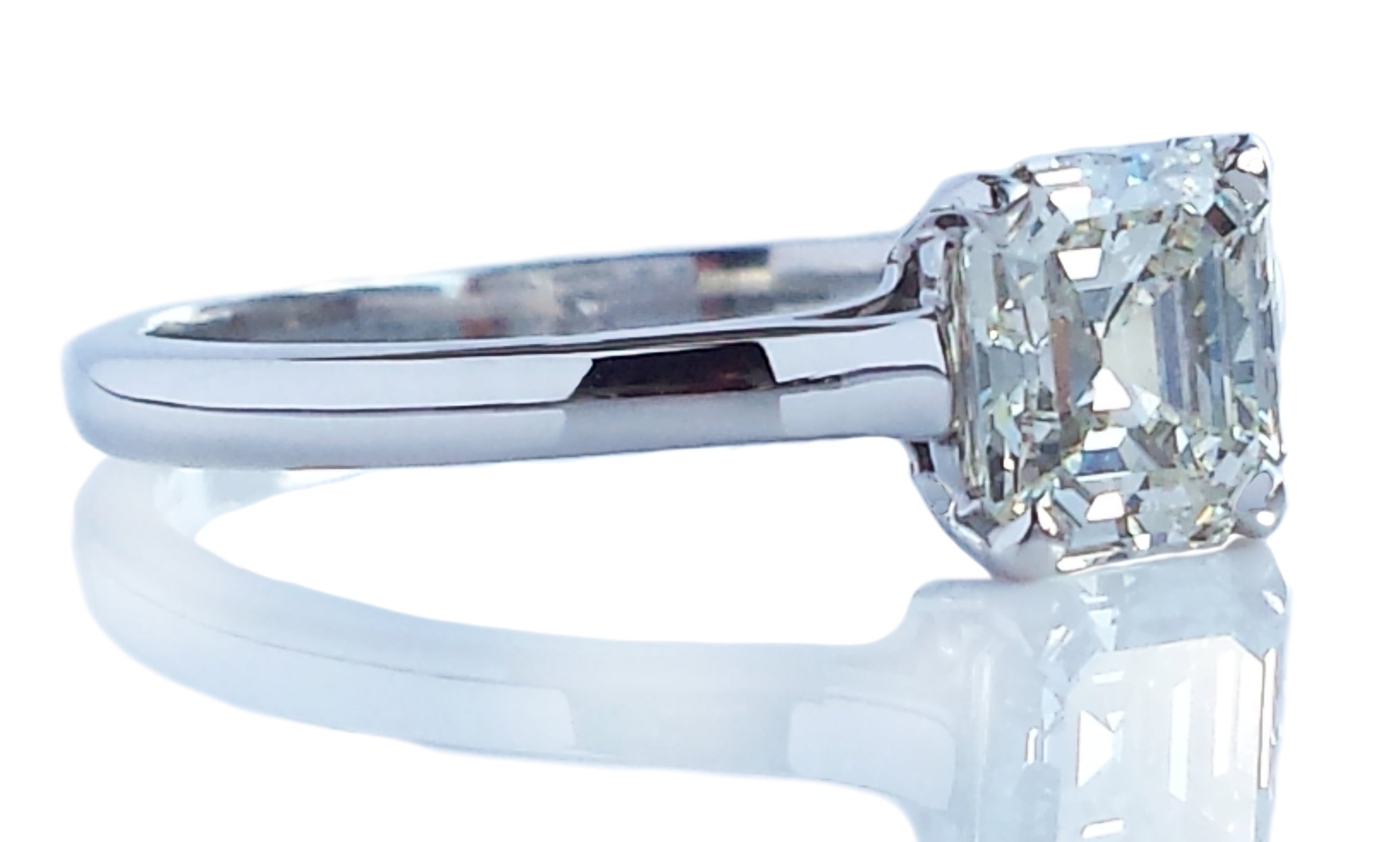 Tiffany & Co. 1.03ct I/VS2 Emerald Cut Diamond Engagement Ring