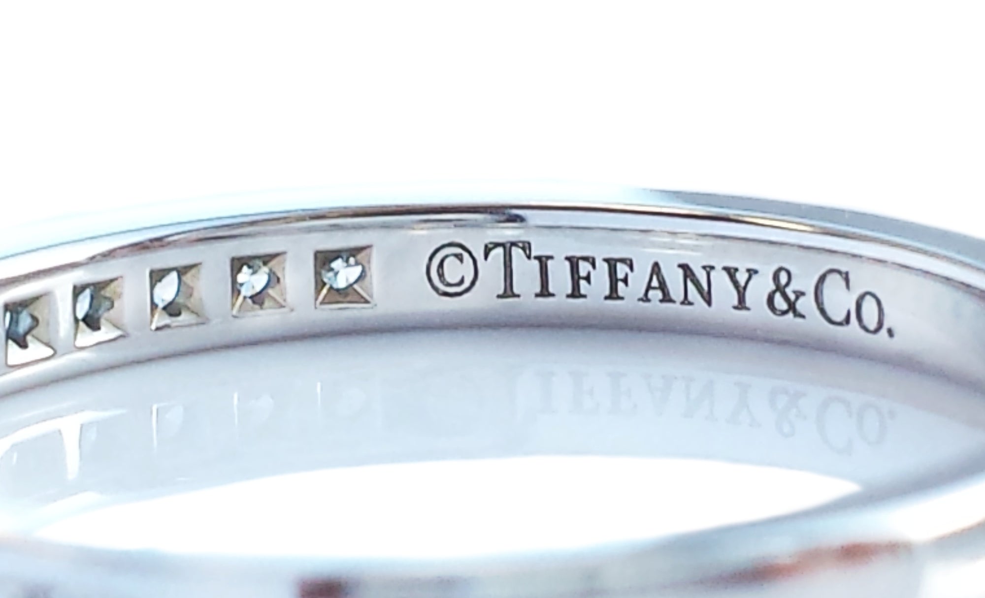 Tiffany & Co Diamond Setting Wedding Band