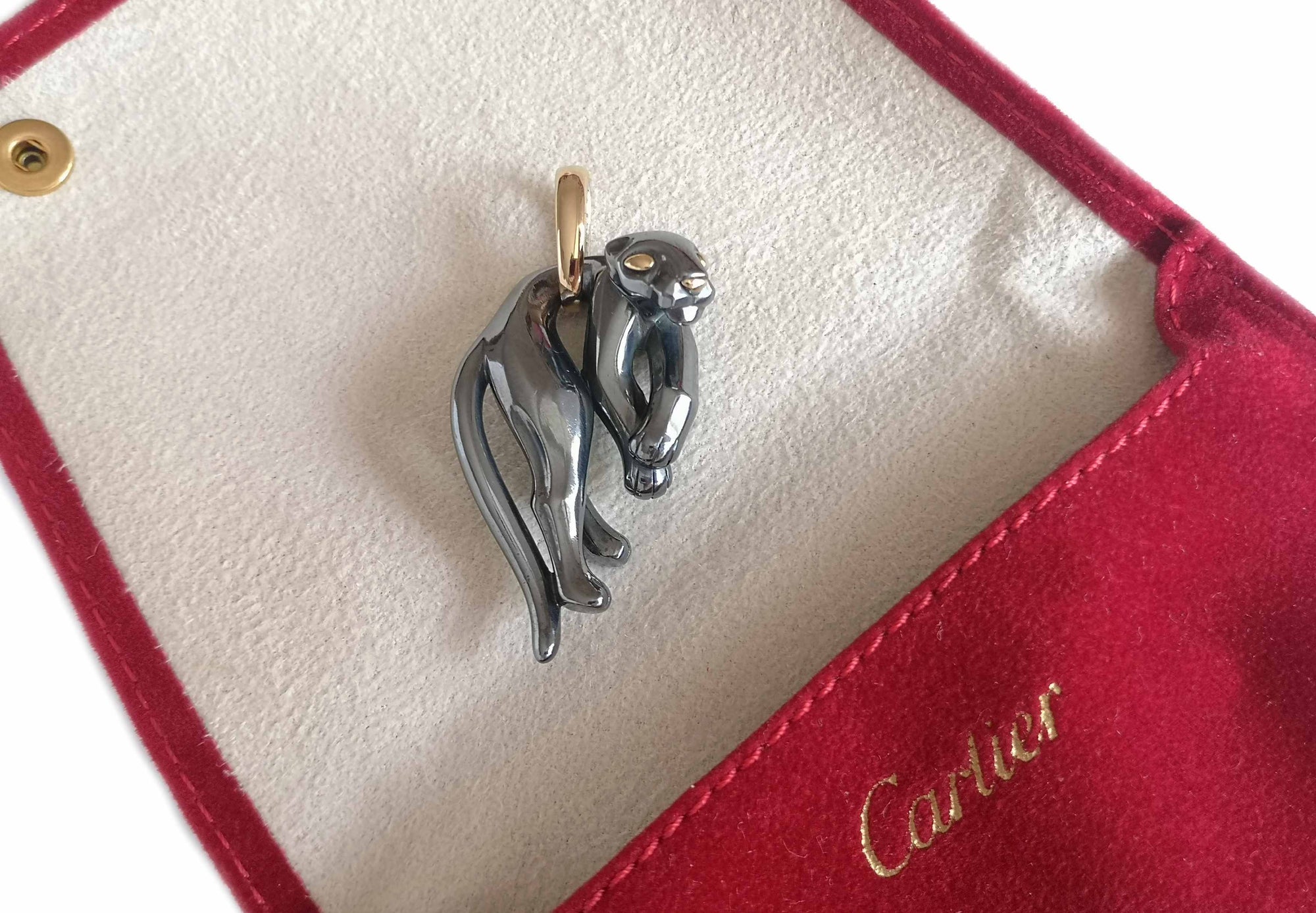 Cartier Panthere Silverium Pendant