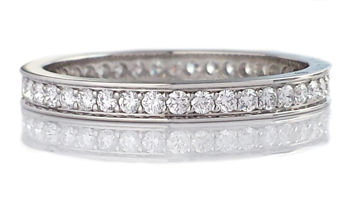 Cartier D'Amour Full Circle Diamond Wedding Band Ring
