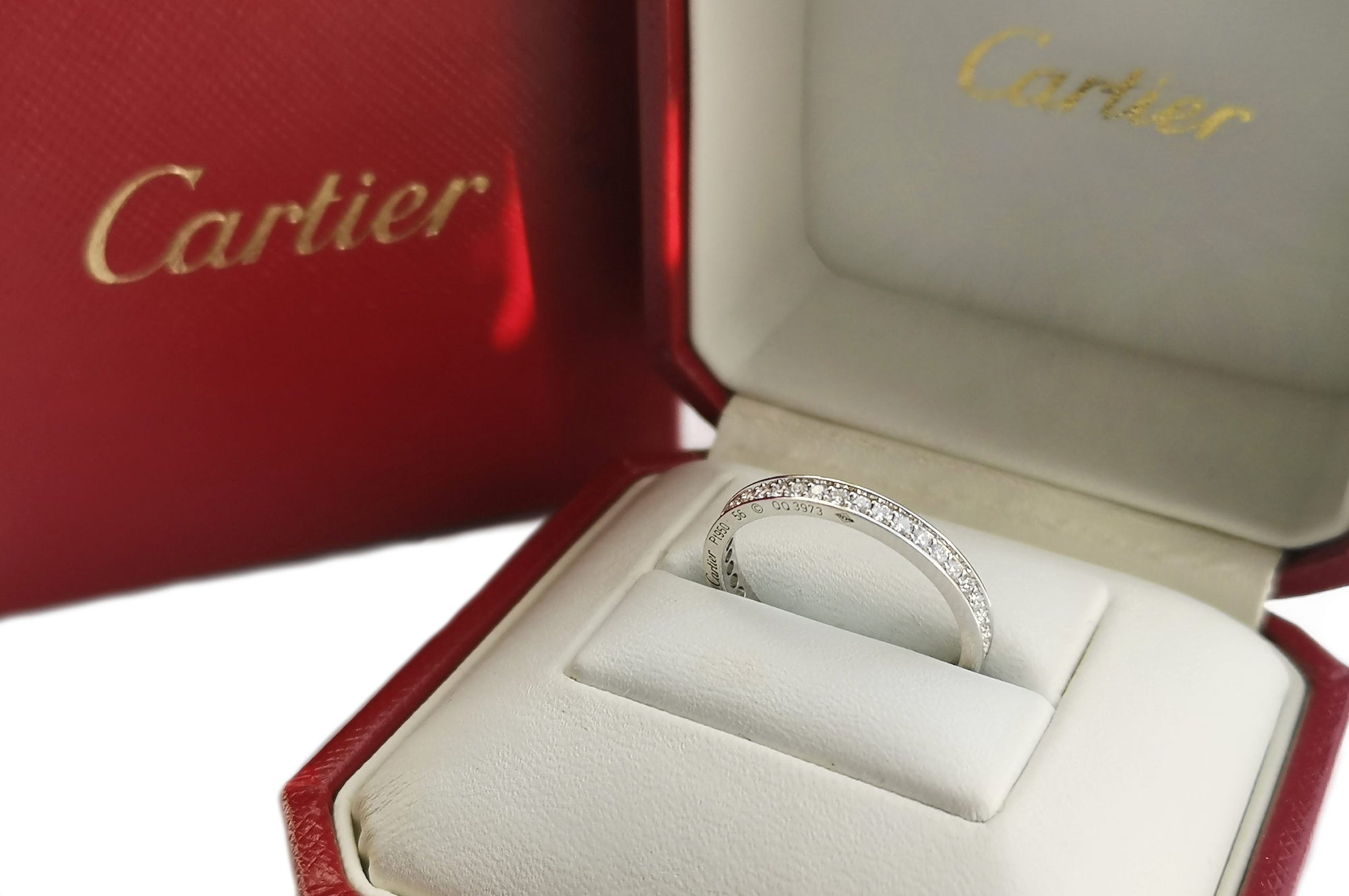 Cartier Ballerine Diamond Wedding Ring / Eternity Band