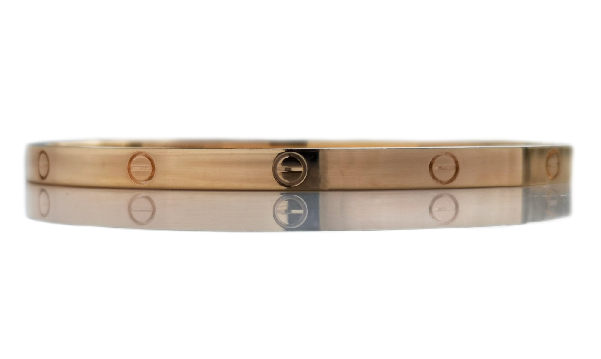 Cartier Rose Gold Love Bracelet, Small Model