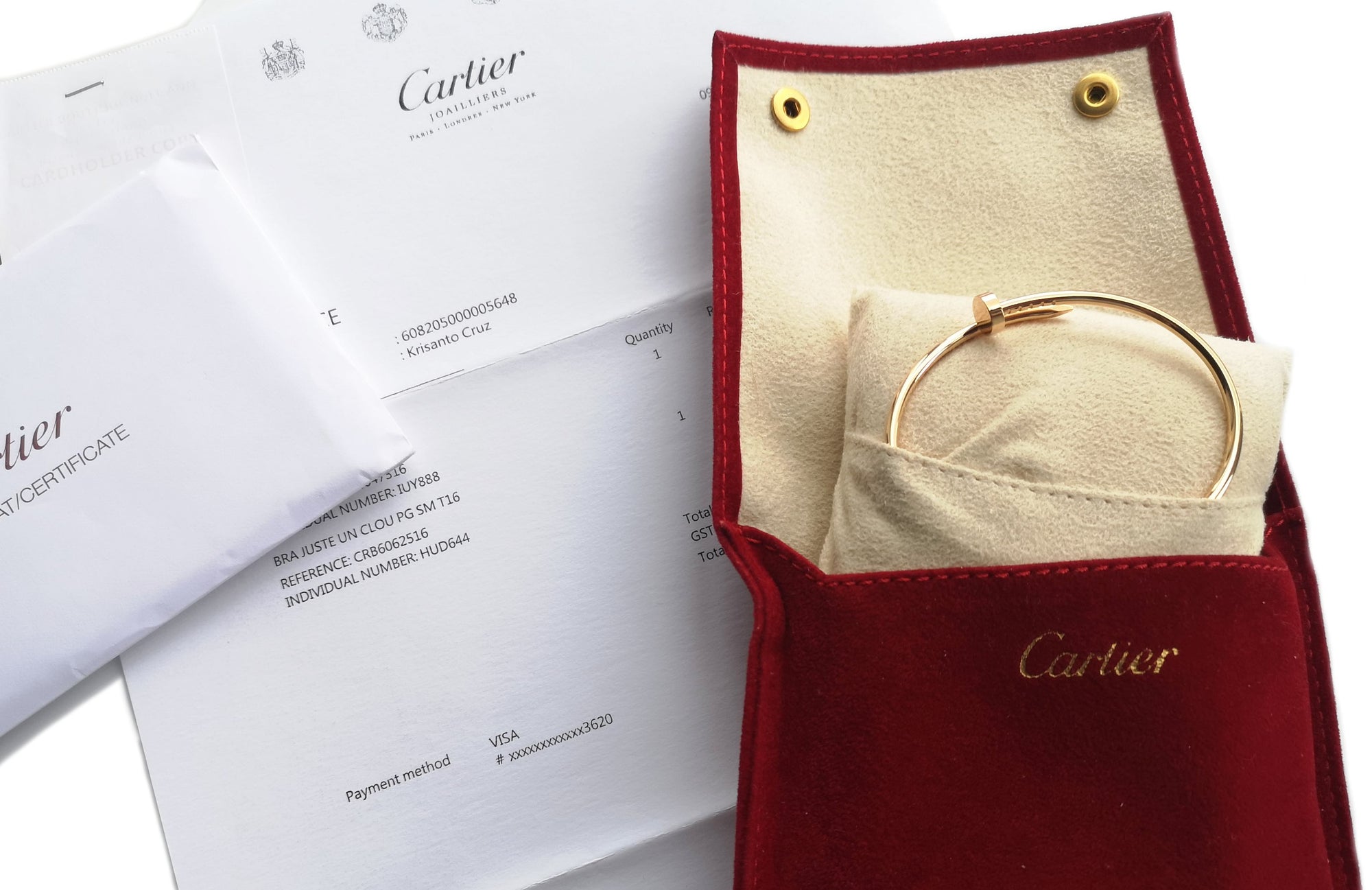 Cartier Juste Un Clou Rose Gold Bracelet Small
