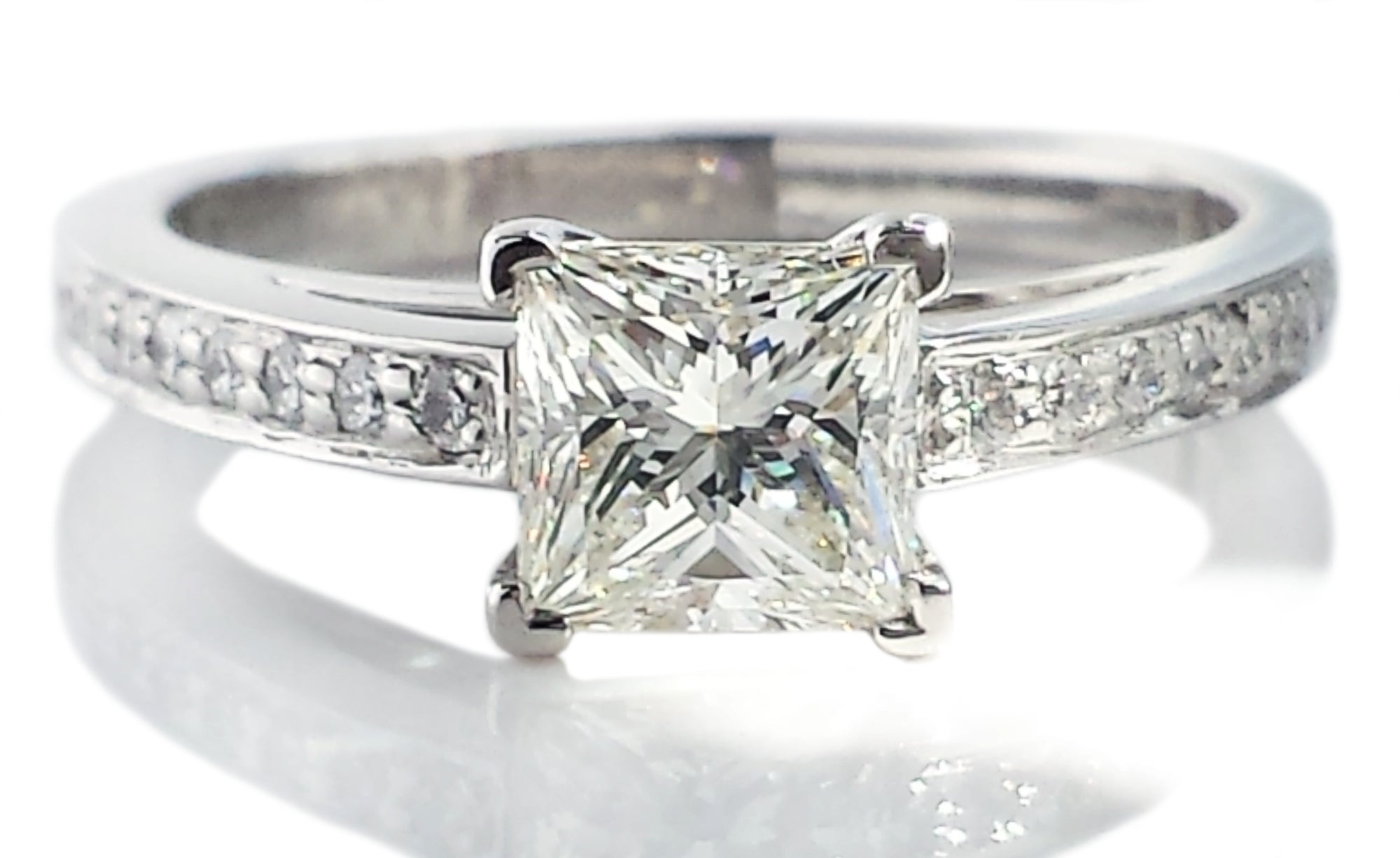 Tiffany & Co. 0.73ct I/VS1 Grace Diamond Engagement Ring