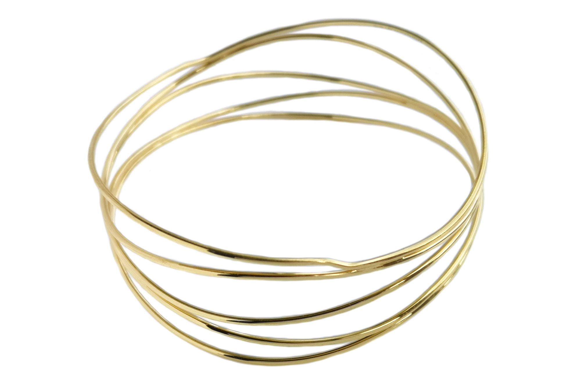 Tiffany & Co. Elsa Peretti Five-Row Wave Bangle