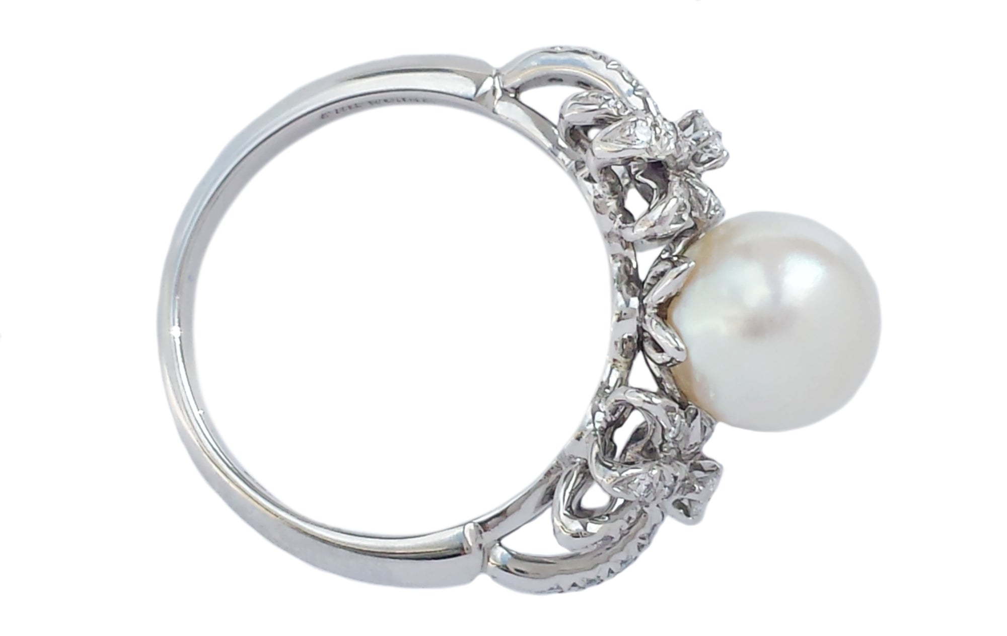 Tiffany & Co. South Sea Pearl & Diamond Fireworks Ring