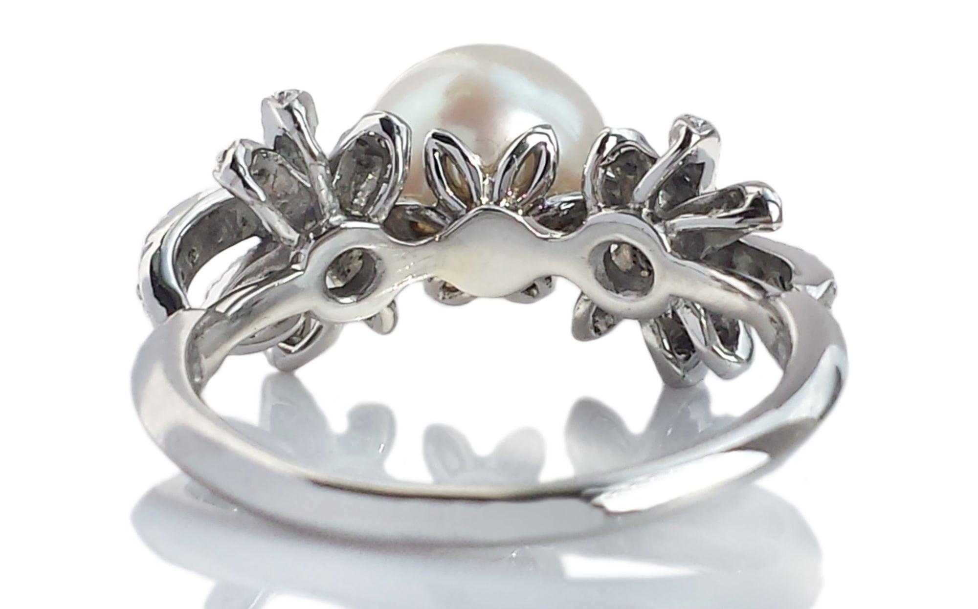 Tiffany & Co. South Sea Pearl & Diamond Fireworks Ring