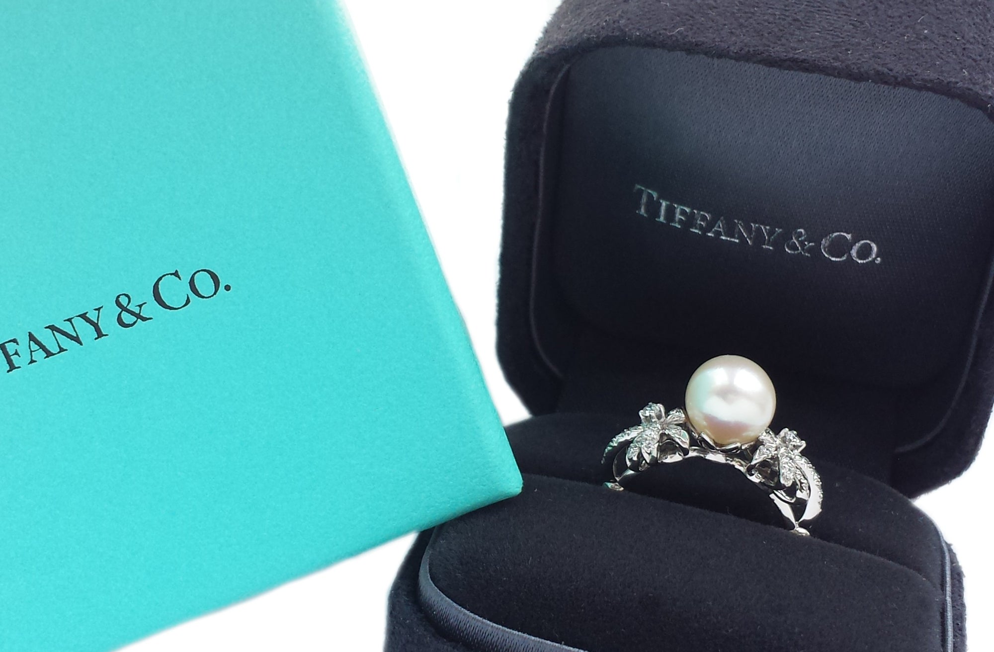 Tiffany & Co. South Sea Pearl & Diamond Fireworks Ring