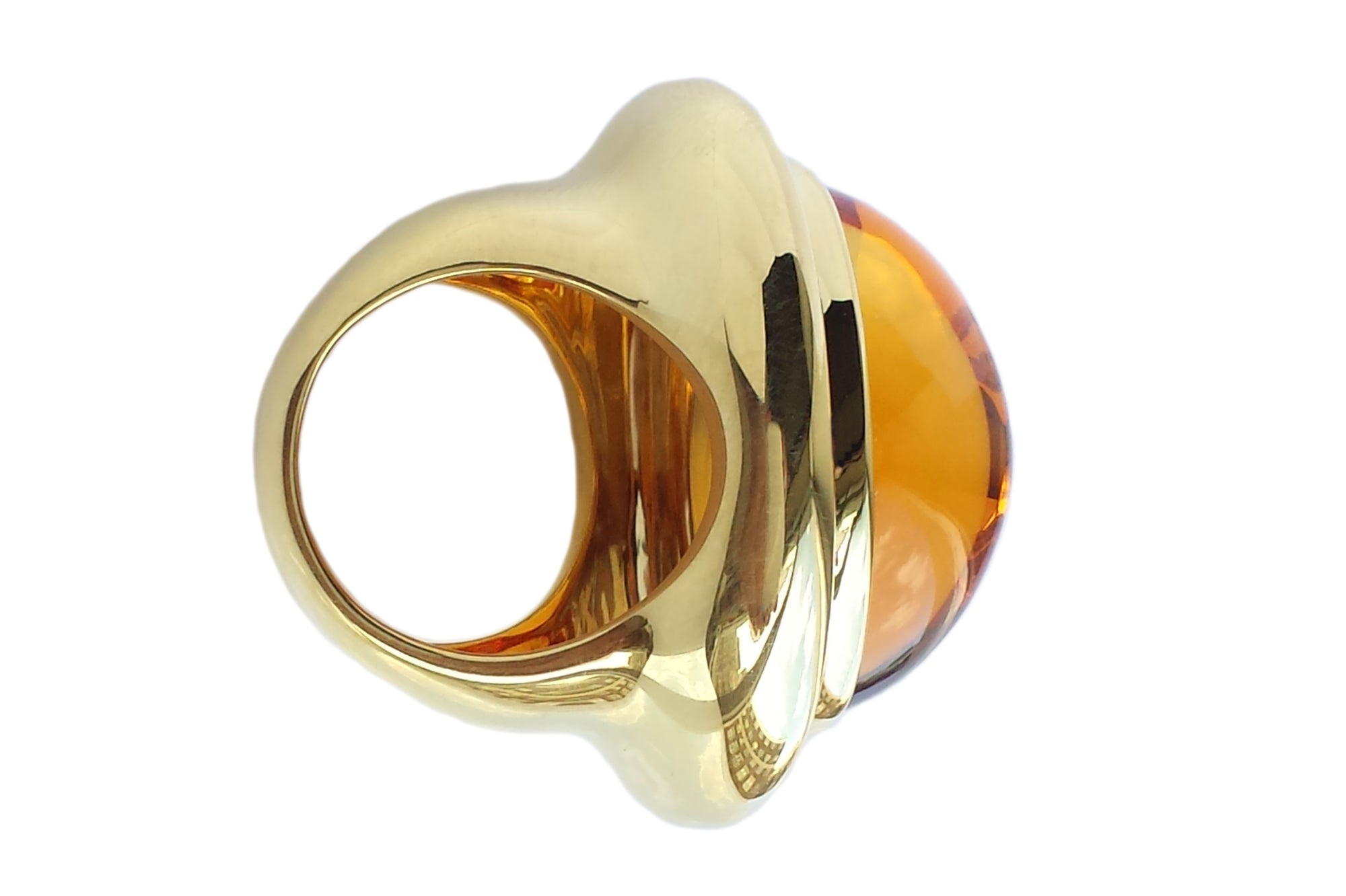 Vintage Tiffany & Co. 40.0 carat Citrine Ring by Paloma Picasso