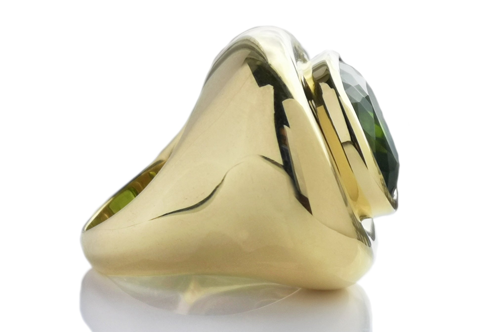 Tiffany & Co. 1980s Vintage Carat Peridot Ring by Paloma Picasso