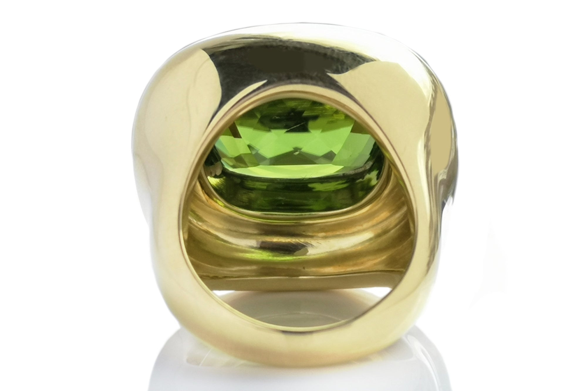 Tiffany & Co. 1980s Vintage Carat Peridot Ring by Paloma Picasso